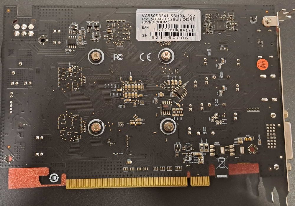 Видео карта BIOSTAR Radeon RX550, 4GB, GDDR5, 128 bit