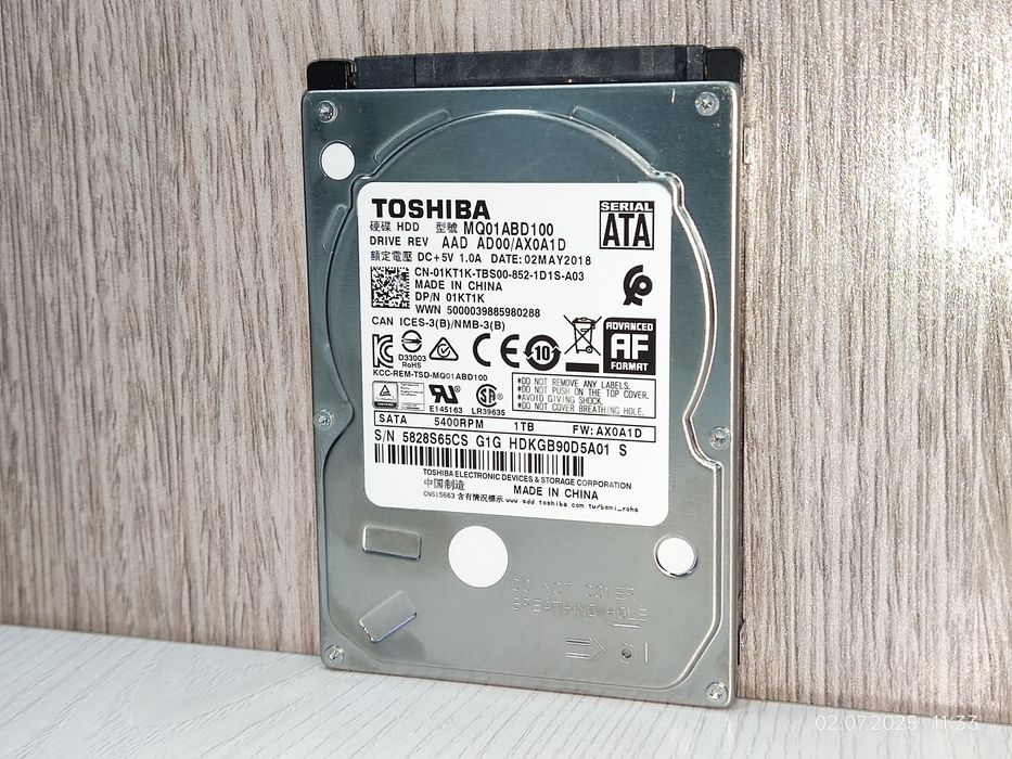 HDD ноутбук 1 ТБ