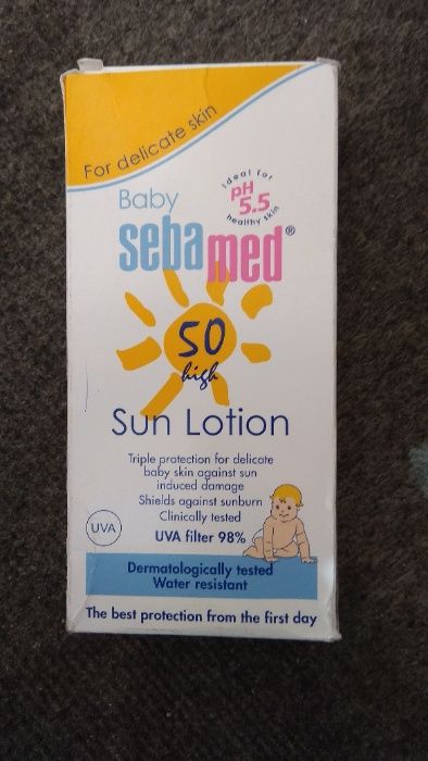 Слънцезащитен лосион Seba Med SPF 50+