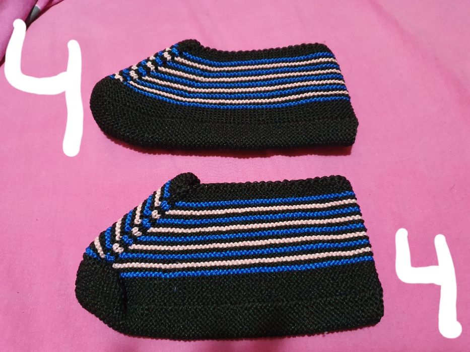 Ръчно плетени терлици-чисто нови!!!