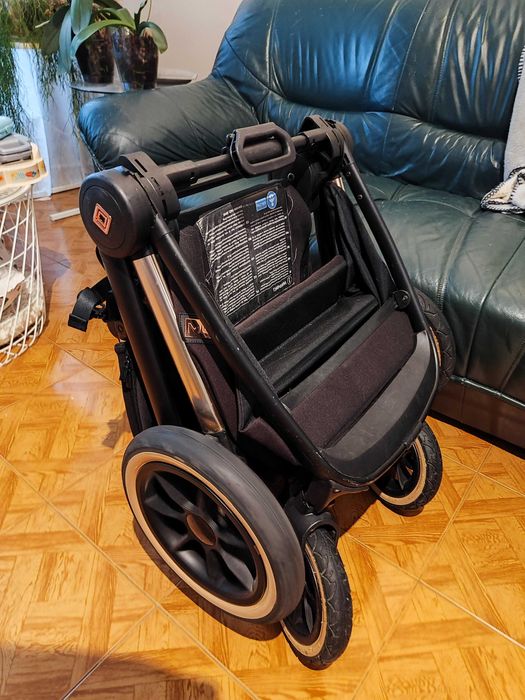 Детска количка 3 в 1 moon ReSea Sport (black)