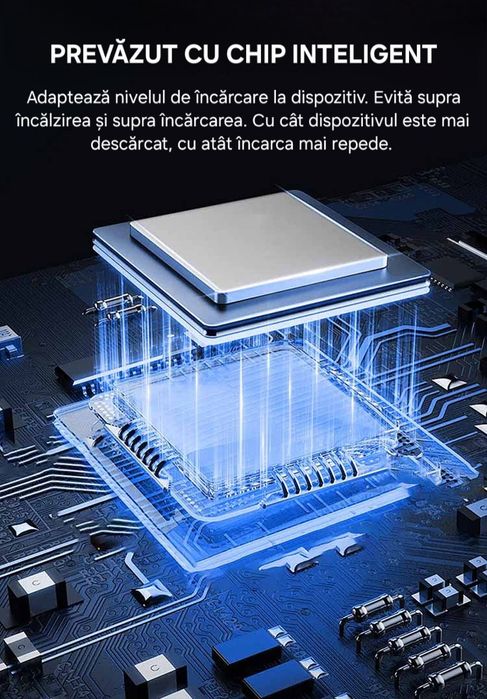 Încărcător 120W 4in1: 2Usb+2UsbC PD. Universal, multi dispozitiv. QC 3