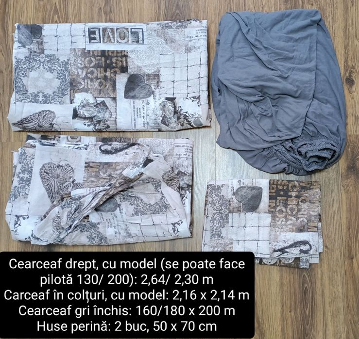 Cearceafuri + huse perina