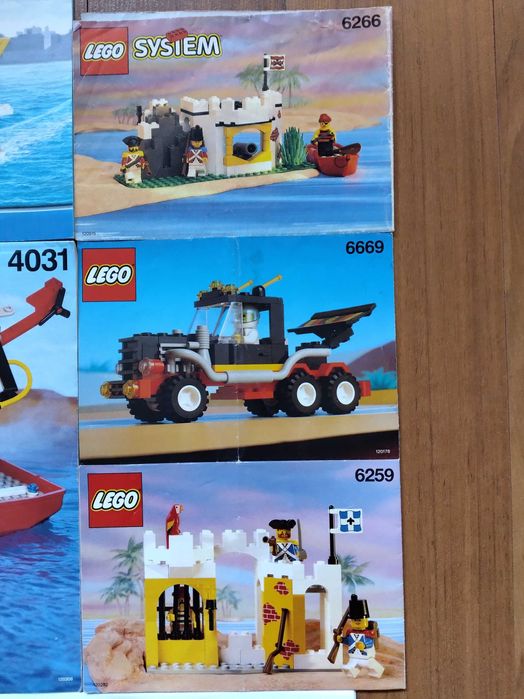 Legoland/Pirates/Pharaons Quest/Paradisa/City - инструкции