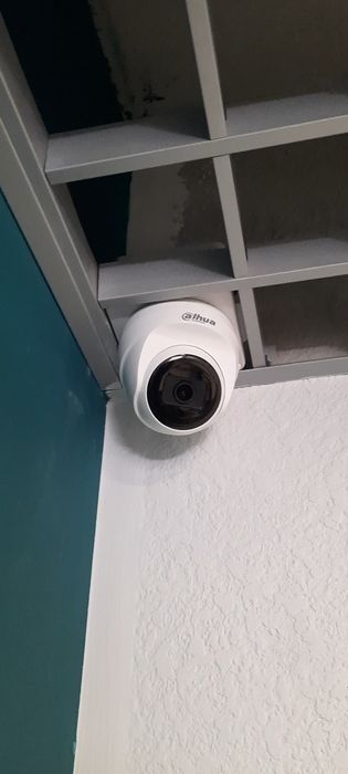 Установка камер видеонаблюдения