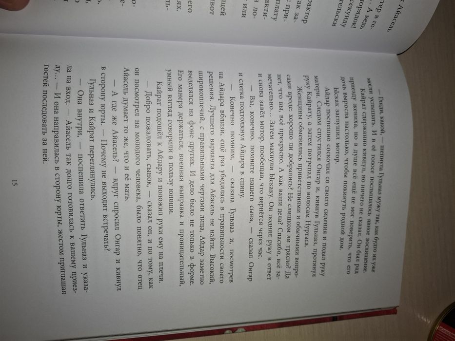 Айсель вечер в степи-книга