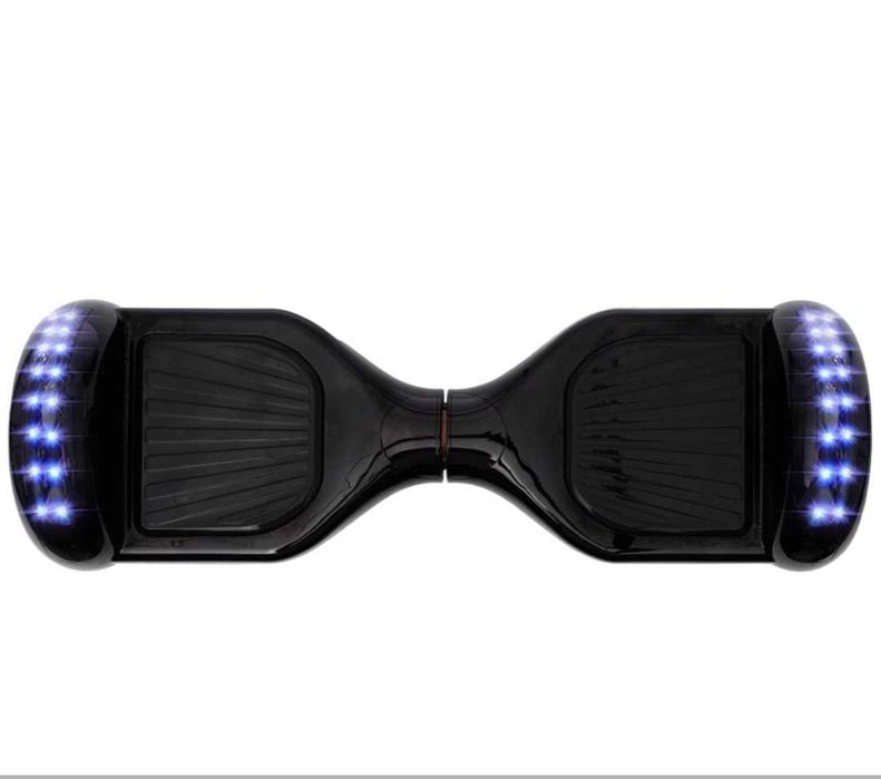 Hoverboard 6.5 inch Regular Black PRO, Autonomie Extinsa
