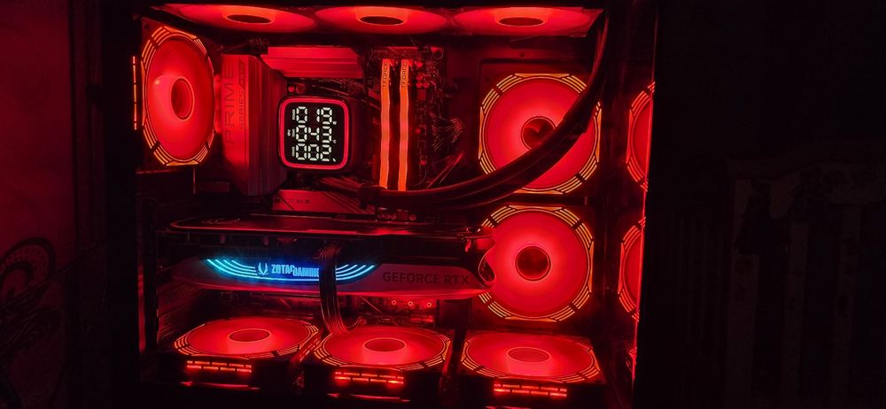 Готовая сборка ,красивая топ сборка для игр  на am5 7800x3d