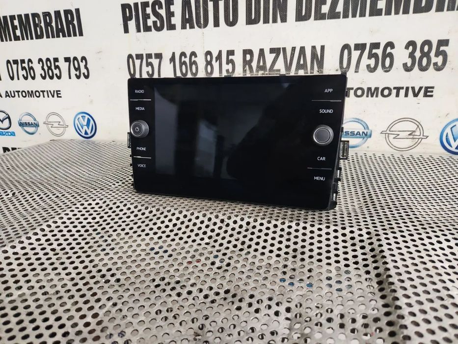 Display Navigatie 8 Inch Vw Tiguan Passat B8 T-Roc Golf Polo Cod 5GA Dezmembrez Vw T-Roc - Dezmembr