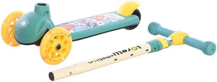 Тротинетка Lorelli - Tamtam със светещи гуми 3 цвята