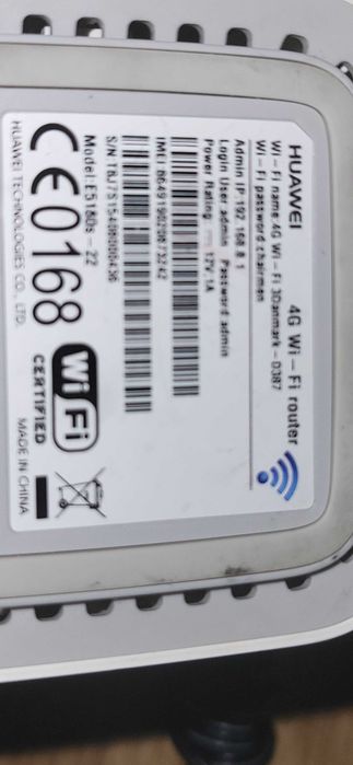 HUAWEI 4G  cu sim Router WiFi E5180s-22  liber de retea