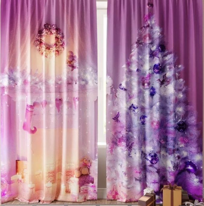 Продам новогодние фотошторы