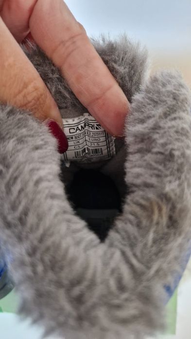 Cizme zapada Imblanite  NOi Camper Impermeabile marimea 21.5 aduse din