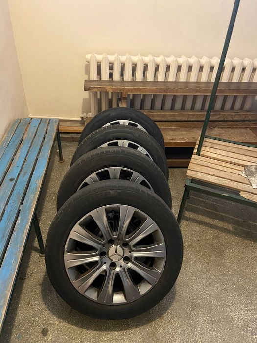 jante Mercedes echipate cu anelope Dunlop 205-55-R16