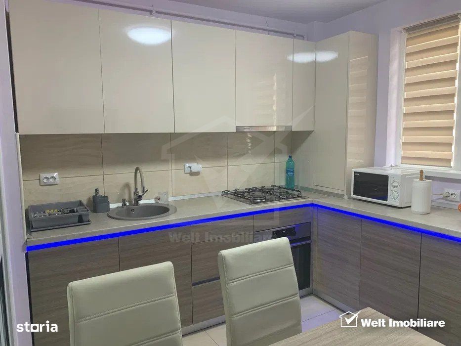 Apartament de vanzare 3 camere, bloc nou, zona linistita, Floresti