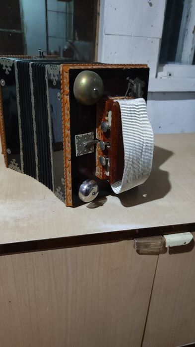 Саратовская гармошка с колокольчиком спец заказ