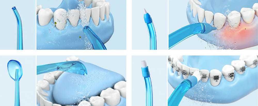 Беспроводной ирригатор Soocas W3 Pro (синий)