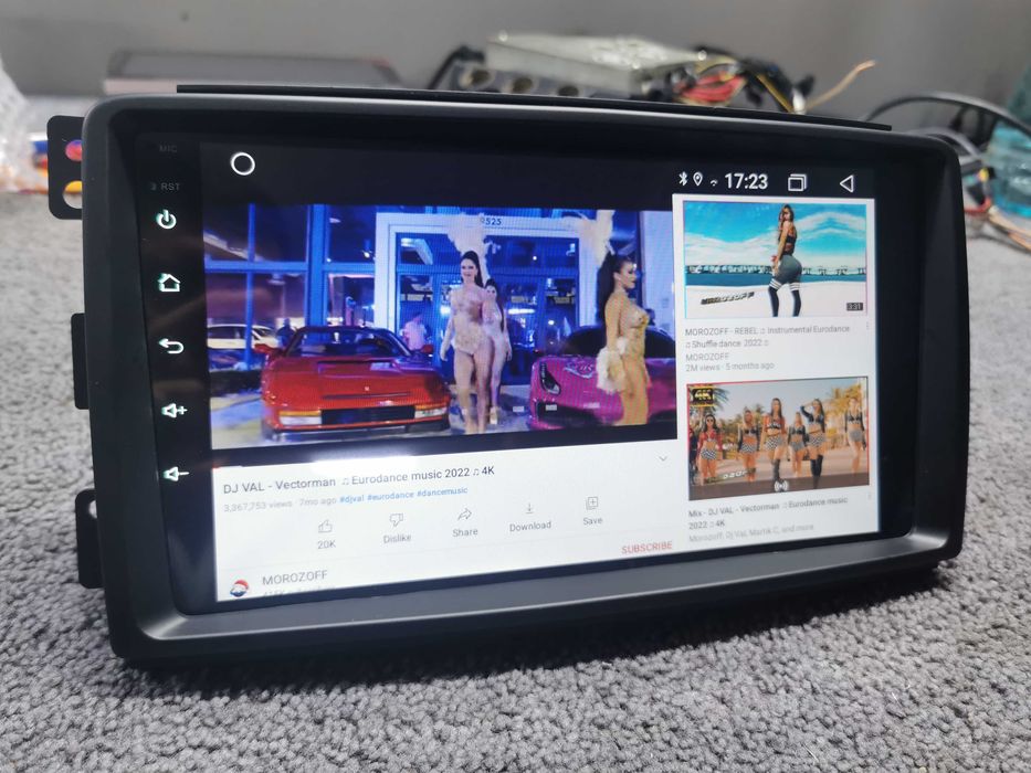 Navigatie Android Mercedes Smart For Two 2005-2010