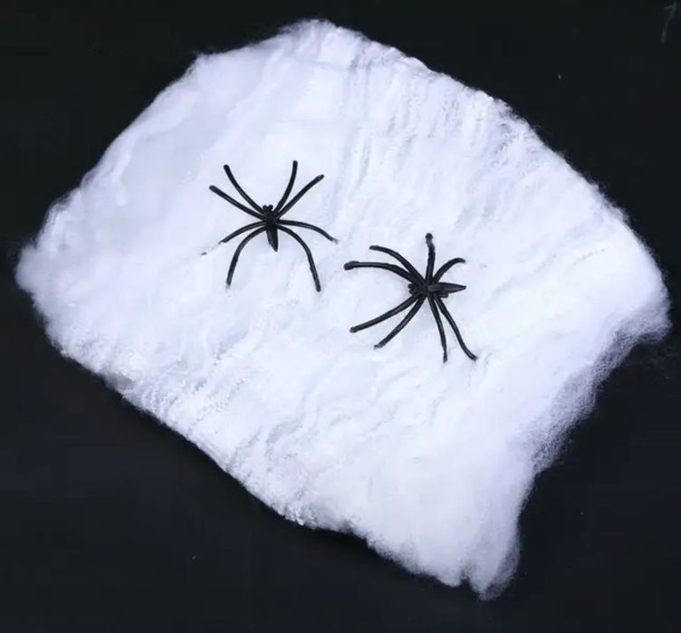 Паутина хэллоуин декор