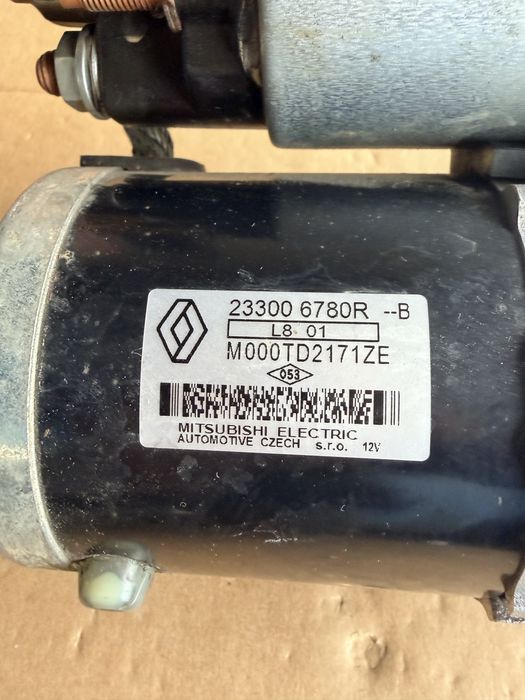 Electromotor dacia logan 2/sandero 2 fafelift motor 1,0 sce