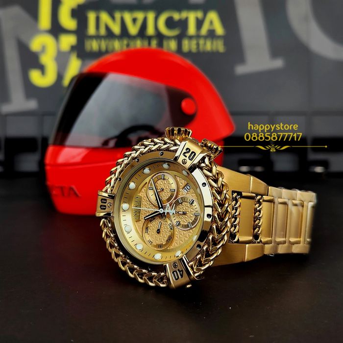 часовник INVICTA Hercules Gold 56 mm, Инвикта нов