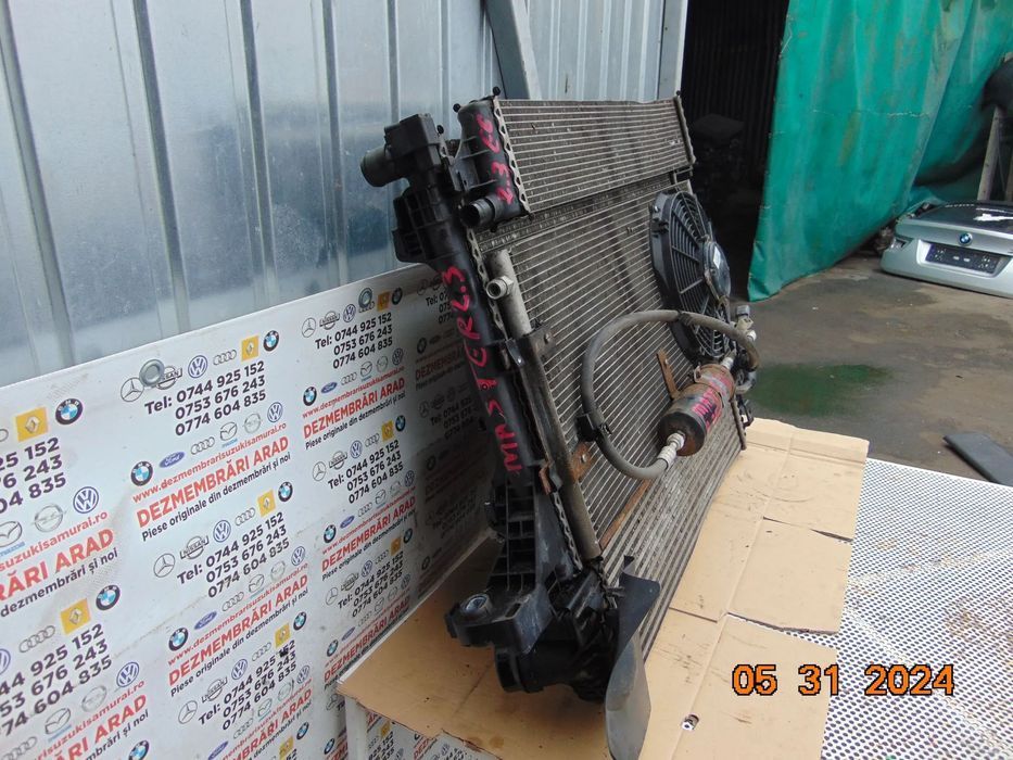 Radiator Renault Master radiatoare apa clima intercooler ventilatoare 2.3 euro 6 opel movano