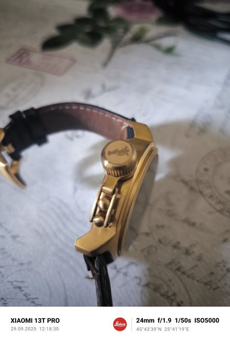 Christian Audigier Gold Death Skull