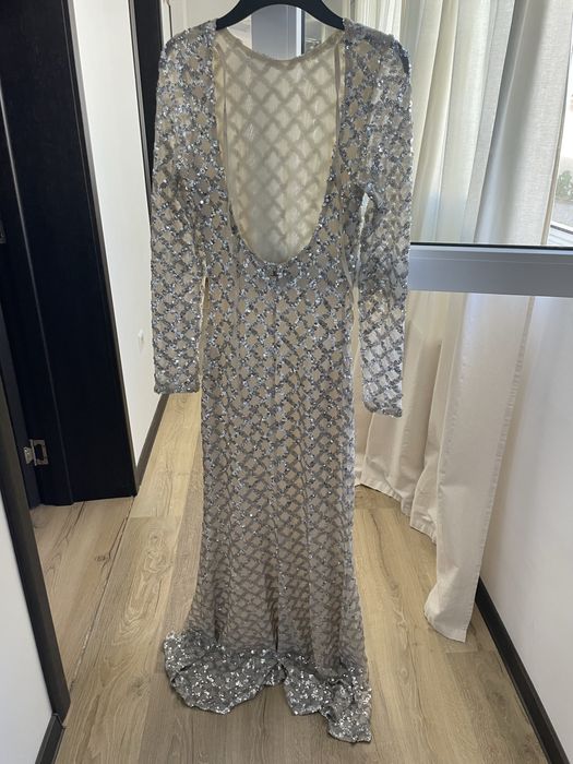 Rochie lunga cu paiete Lynne.