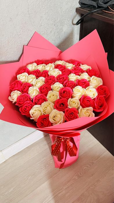 Мыльный цветы 51 шт.