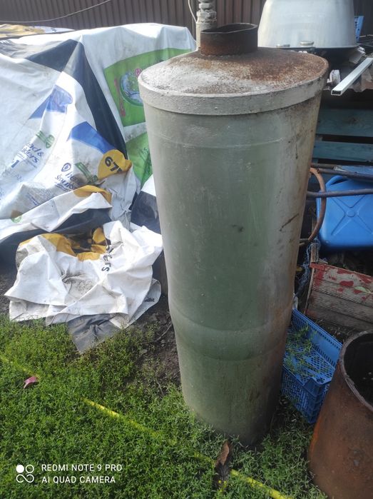 Recipent de metal folosit de 80 litri