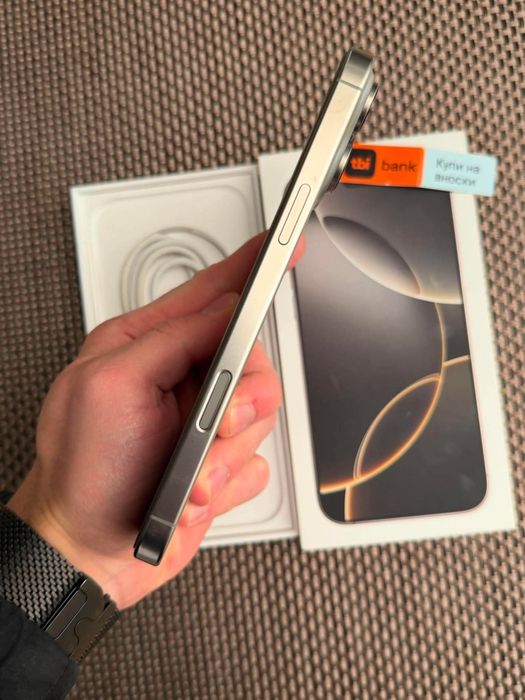 КАТО НОВ! 256Gb*ЛИЗИНГ* iPhone 16 Pro Max Natural Titanium
