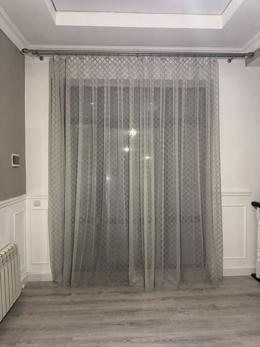 Шторы туль бу продам