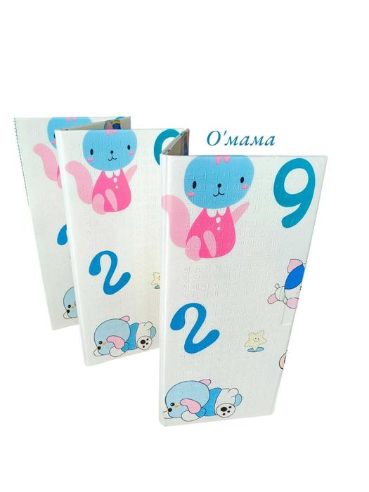 НОВО! 180х200см. Сгъваемо килимче за игра/ Термо постелка за кошара