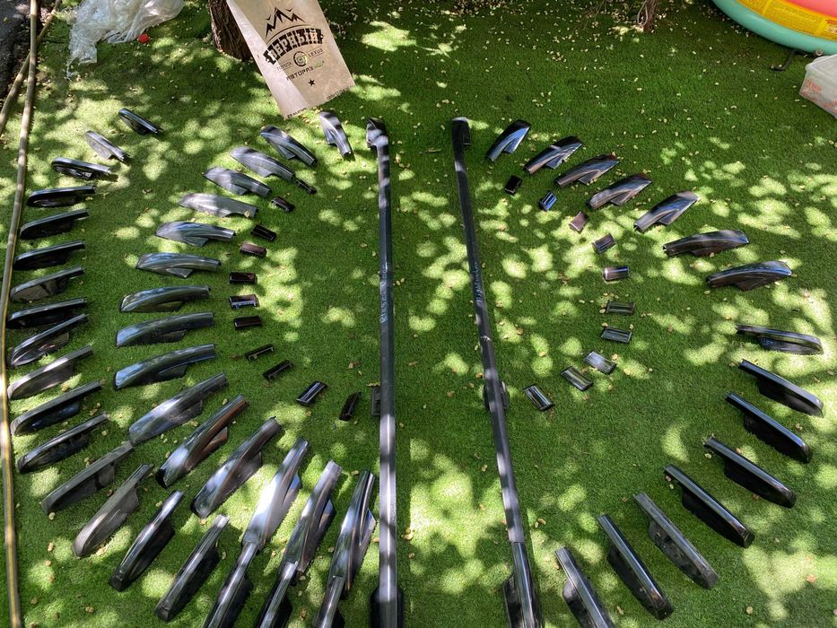 Заглушки на рейлинги на Highlander