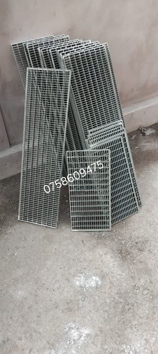 Trepte zincate 80x22