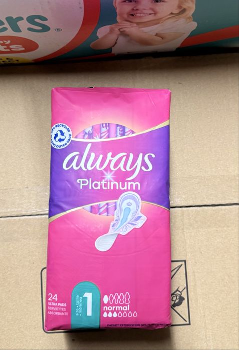 Tampoane always platinum