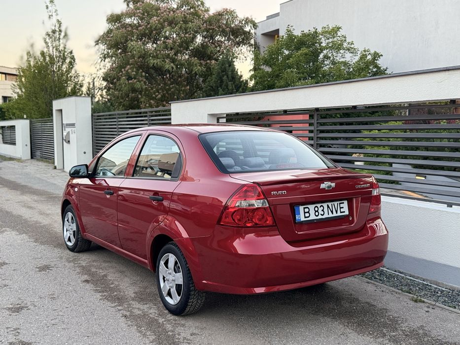 Chevrolet aveo sedan, An fabricație 2008, 127.000 km