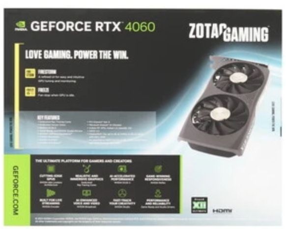 RTX 4060 TWIN EDGE zotac gaming