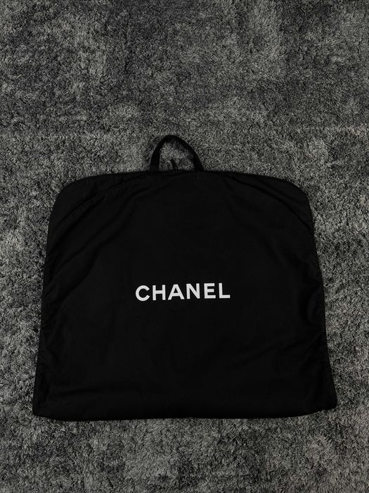 Chanel Canvas Storage Zip Garment Bag Чанта за Дрехи