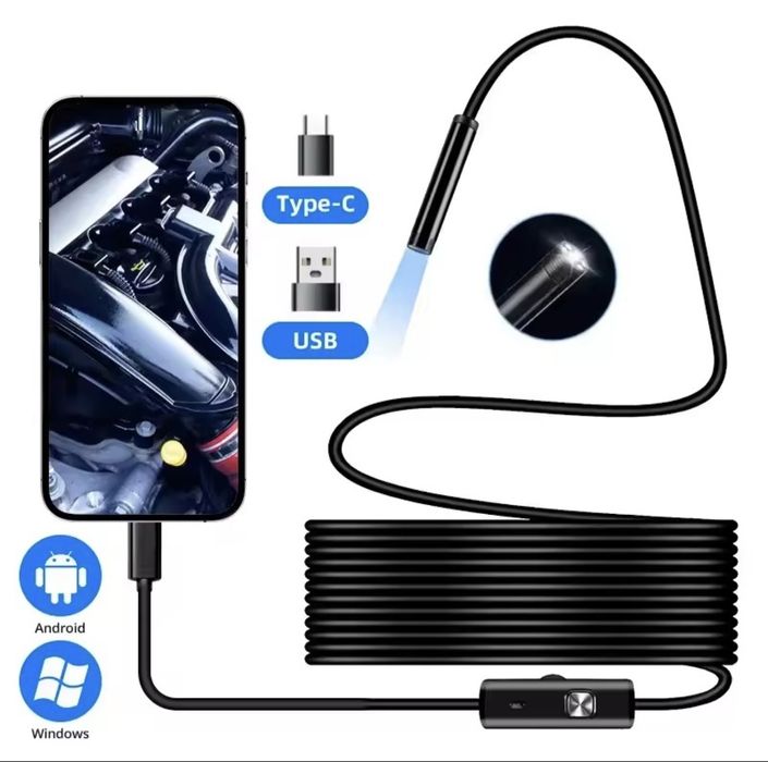 Cameră inspecție prin USB C