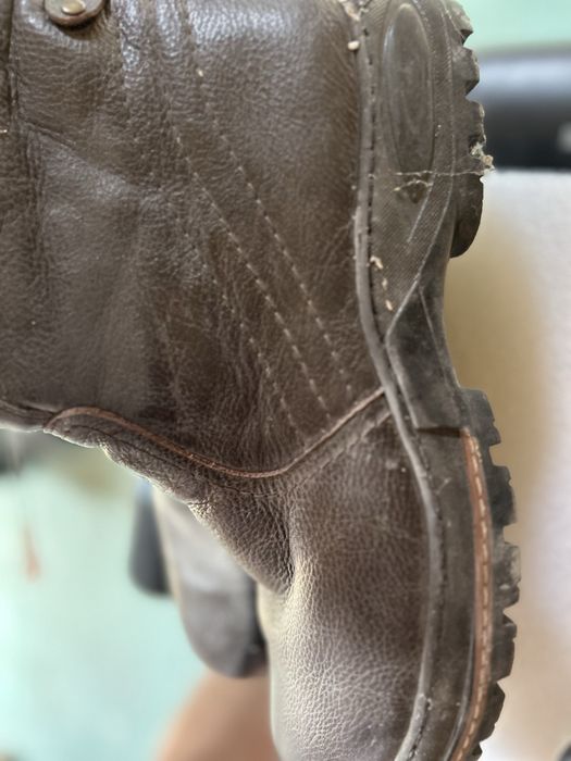 Мъжки ботуши естествена кожа