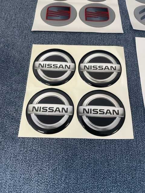 Стикери Емблеми Капачки Джанти Тасове Лепенки CITROEN SEAT NISSAN 60мм