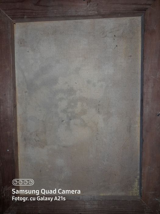 Tablou pe panza,ulei,vechi