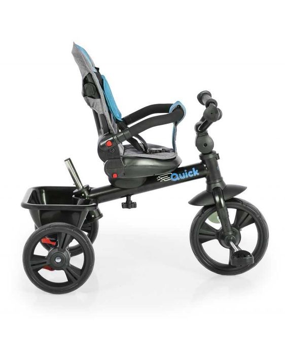 Триколка с регулируема облегалка Byox - Quick, тюркоаз