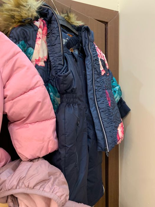 Курточка и утеплённые штаны для девочек