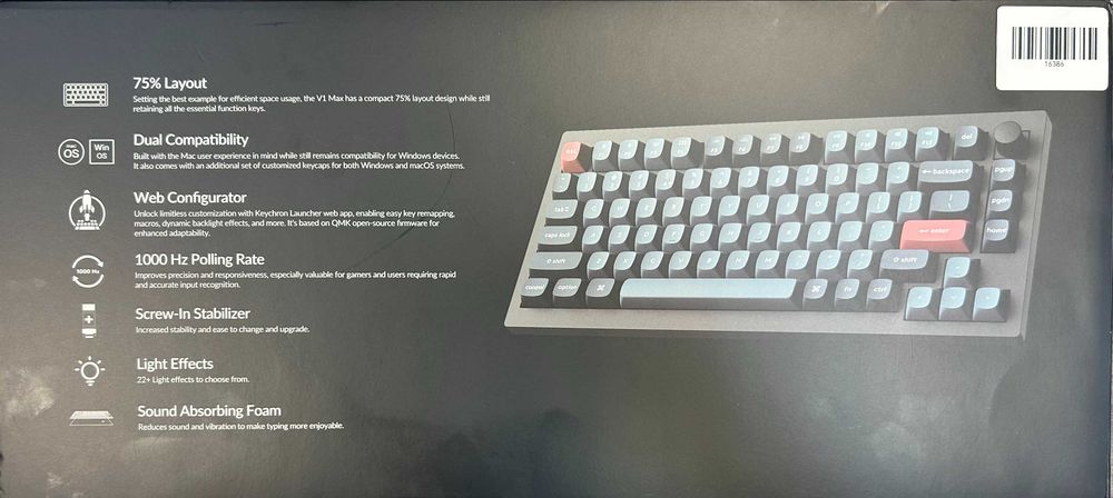 Tastatura KEYCHRON V1 MAX [#16386#]