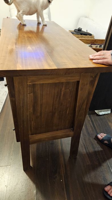 Vand birou din lemn masiv