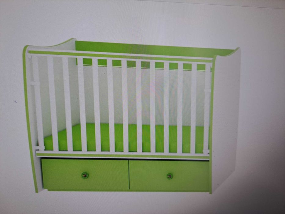 детско легло с матрак трансформиращо