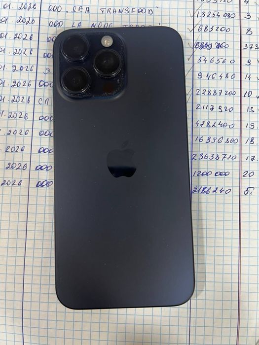 iPhone 15 Pro Max 512GB Blue Titanium