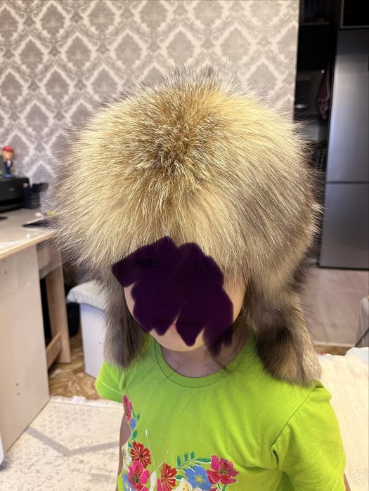 Норковая шапка с песцом